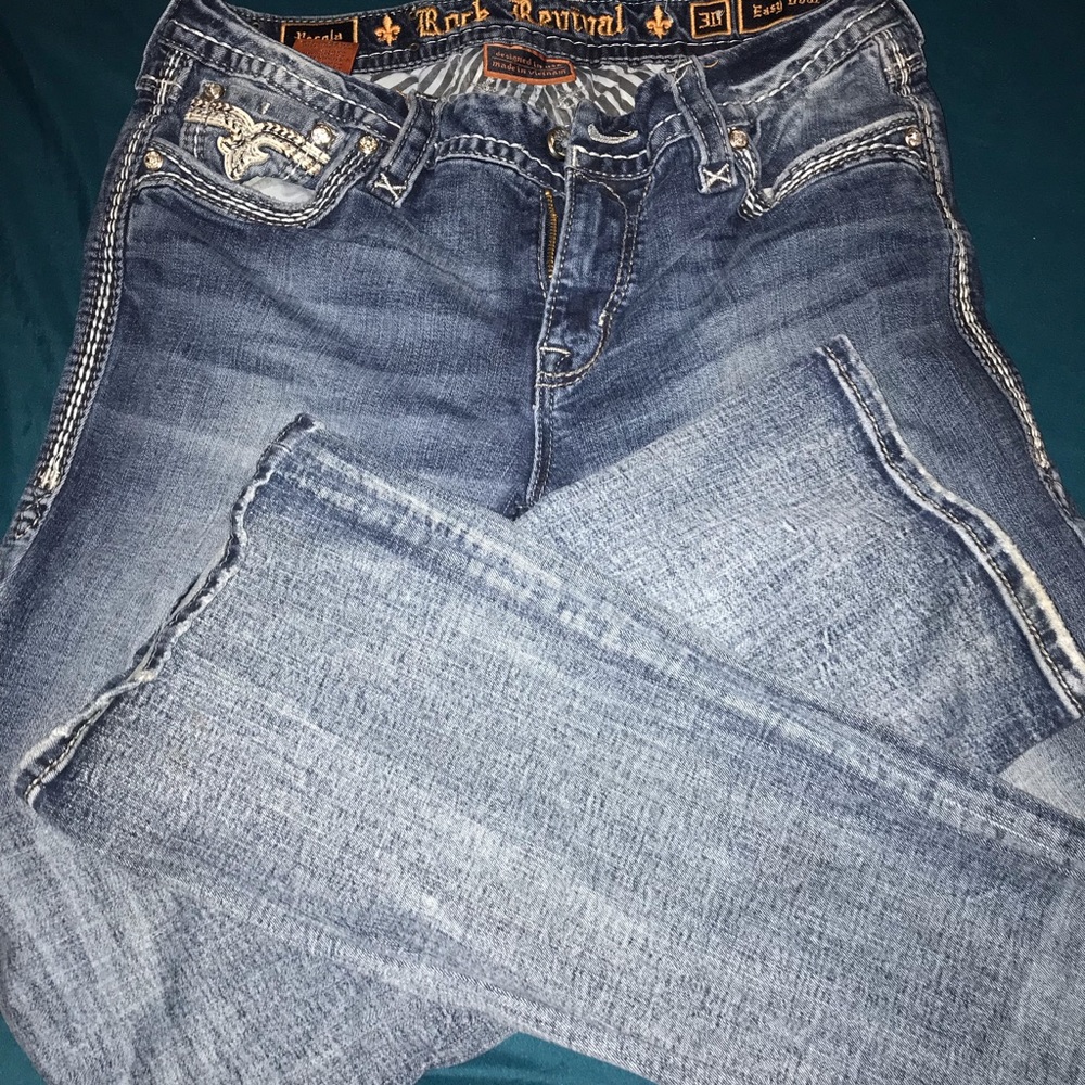 Rock revival jeans easy boot size 30